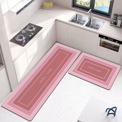 Tapis de cuisine antidérapant lavable