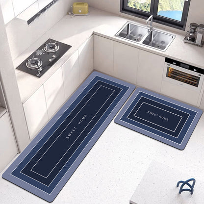 Tapis de cuisine antidérapant lavable